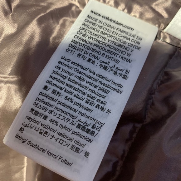 Calvin Klein Down hook hood jacket - Picture 8 of 11